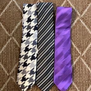 NWT Sean John silk tie bundle